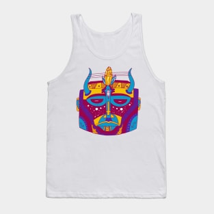 Triad African Mask No 8 Tank Top